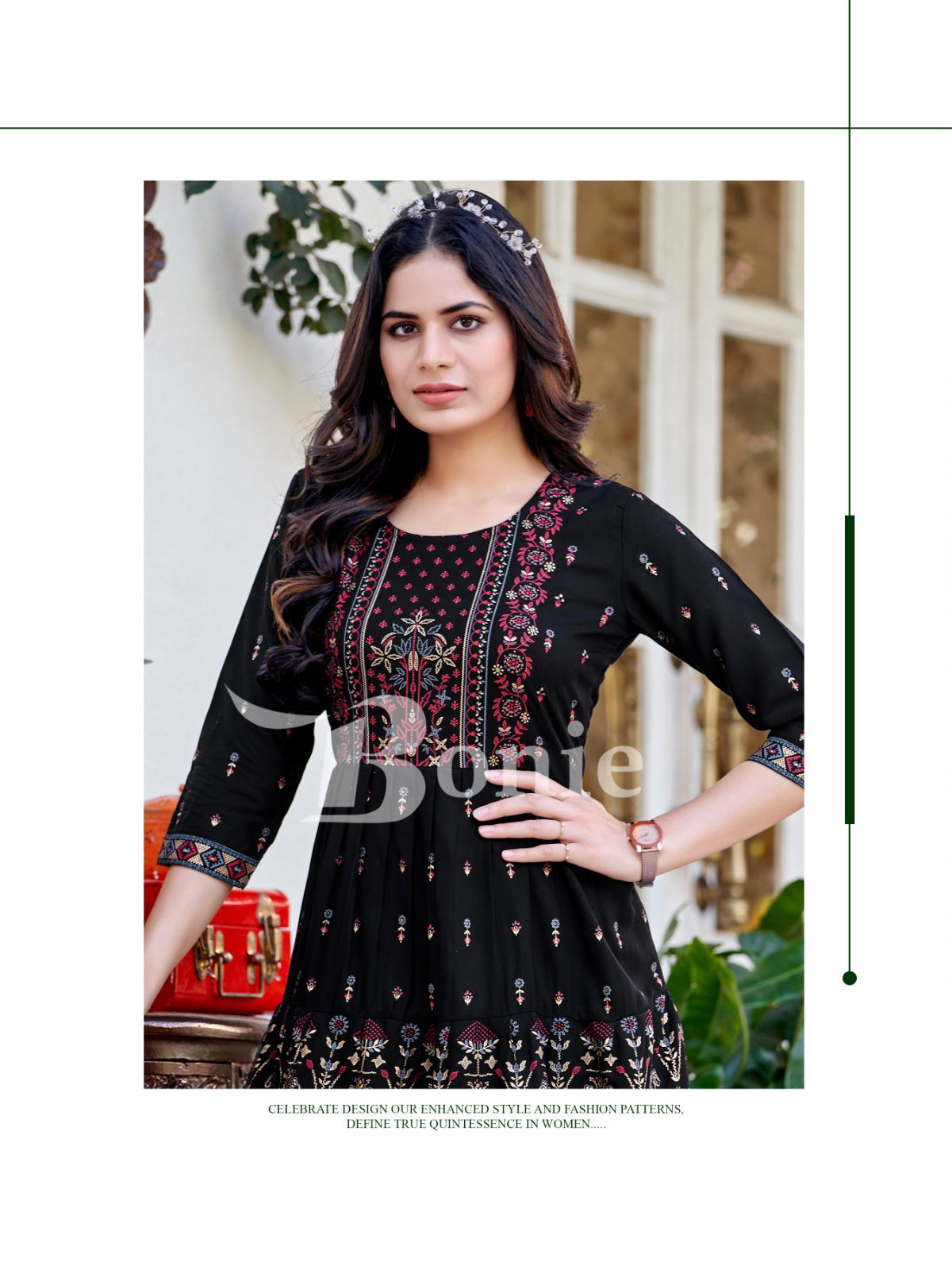 Cheryl Vol 2 By Bonie Rayon Printed Western Ladies Top Wholesale Online
